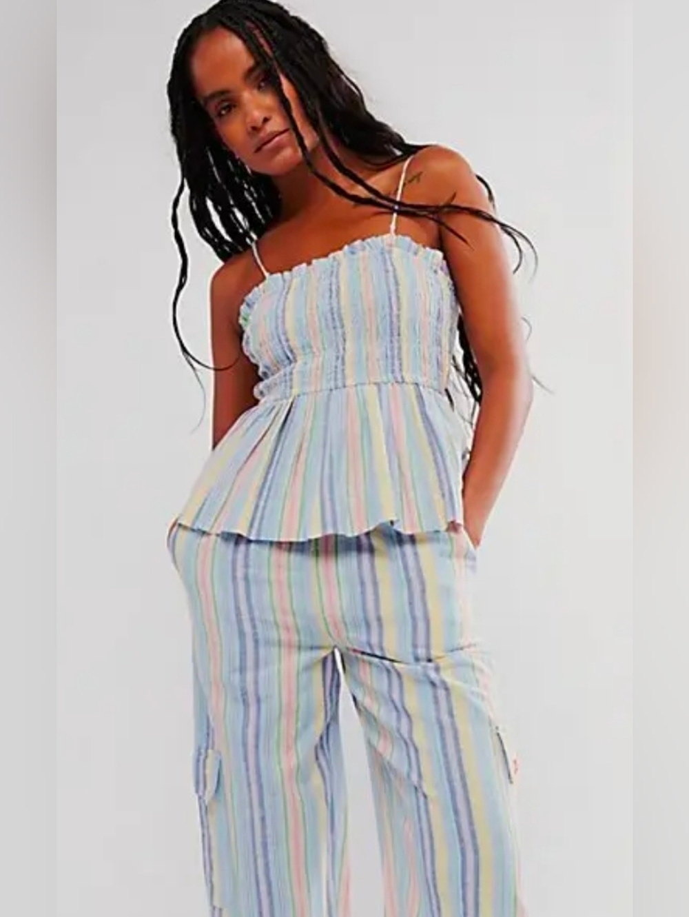 Damson Madder Hope Shirred Cami EU size 8/ US Size 4
